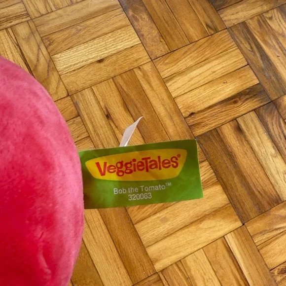 Vintage veggie tales- Bob the Tomato plush - Picture 2 of 3